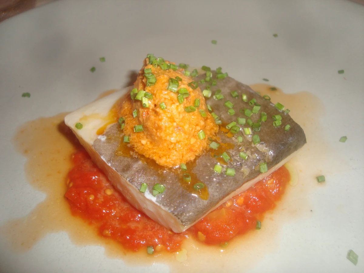 Bacalao confitado