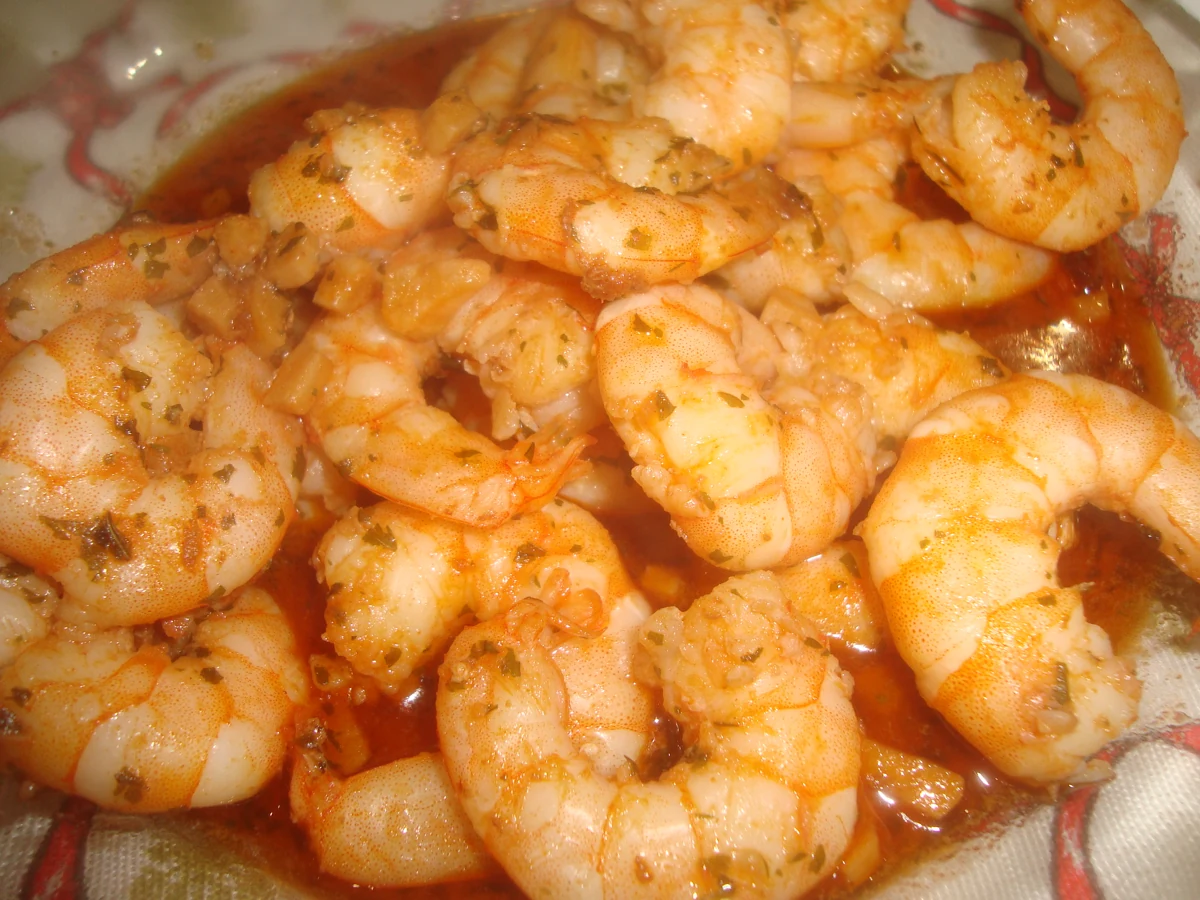 Gambas al ajillo